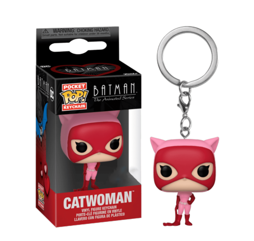 Женщина-кошка День Святого Валентина брелок (preorder WALLKY) (Catwoman Valentine keychain (Эксклюзив Walmart)) из мультика Бэтмен