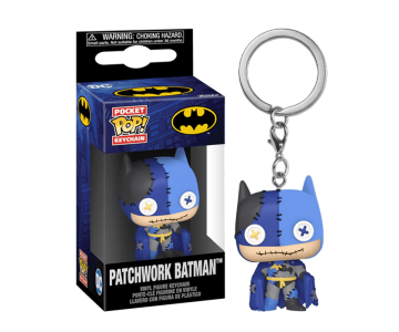 Patchwork Batman keychain из комиксов DC Comics