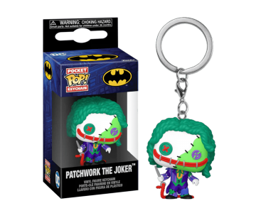 Patchwork The Joker keychain из комиксов DC Comics