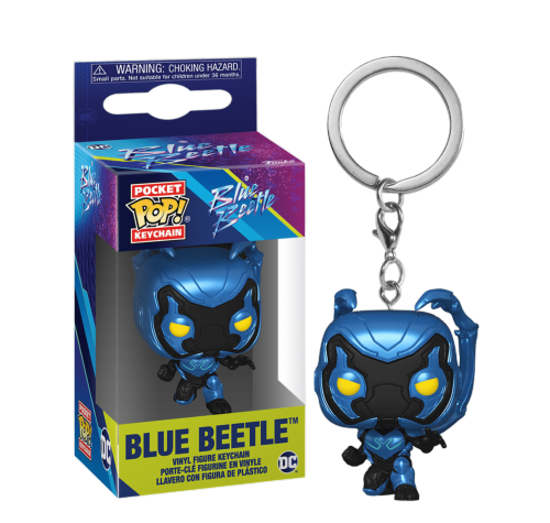 Синий Жук брелок (Blue Beetle keychain) (PREORDER USR) из фильма Синий Жук