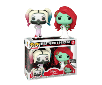 Harley Quinn and Poison Ivy 2-pack со стикером (Эксклюзив Entertainment Earth) из мультсериала Harley Quinn