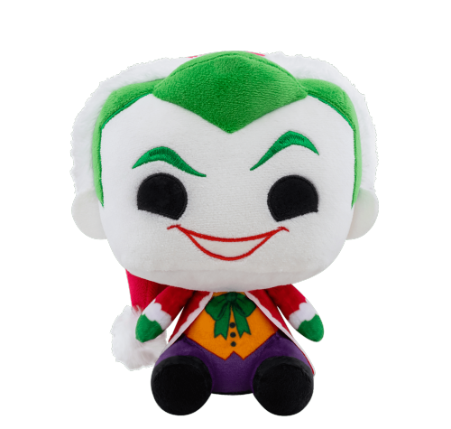 Джокер Санта плюш (Joker as Santa Plush) из комиксов ДС Комикс Праздники