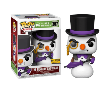Penguin as Snowman со стикером (Эксклюзив Hot Topic) из комиксов DC Comics Holiday