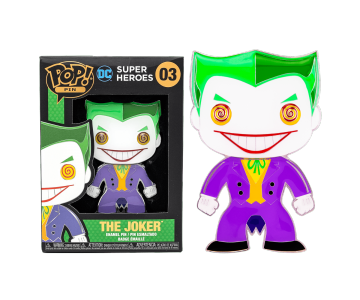 Joker 4-inch Enamel Pin из комиксов DC Comics