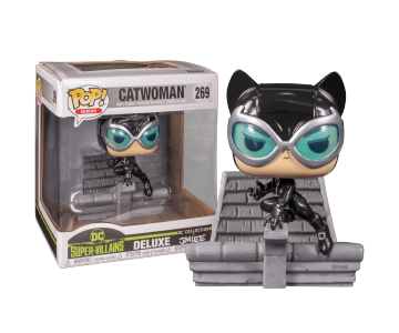 Catwoman on Rooftop Jim Lee Deluxe (Эксклюзив Gamestop) (preorder WALLKY) из комиксов DC Comics 269