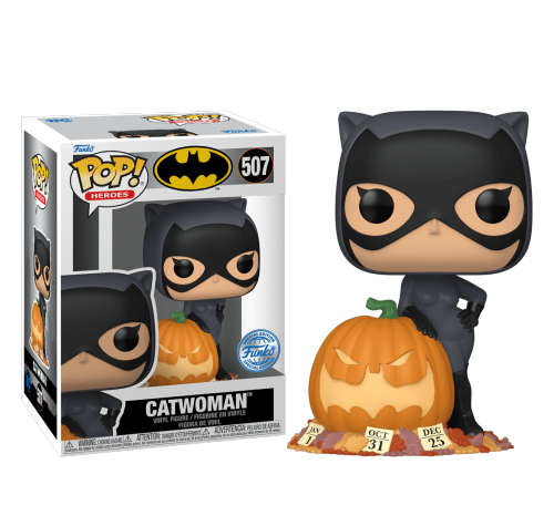 Женщина-кошка с тыквой (Catwoman with Jack-o-Lantern (Эксклюзив Gamestop)) (PREORDER EndOct24) из комиксов ДС Комикс