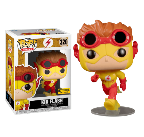 Кид Флэш со стикером Hot Topic (Kid Flash (Эксклюзив Hot Topic)) из комиксов ДС Комикс