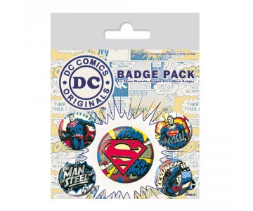 Superman Comic Badge Pack из комиксов DC Comics