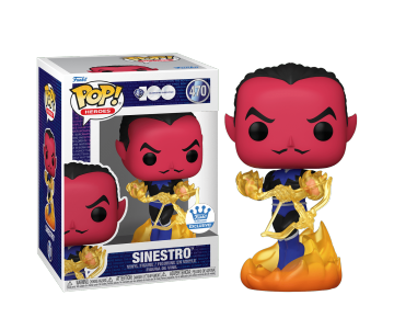 Sinestro со стикером (Эксклюзив Funko Shop) из комиксов DC Comics 470