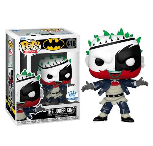 Король Джокер со стикером (The Joker King (Эксклюзив Funko Shop)) из мультсериала Бэтмен Будущего ДС Комикс