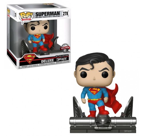 Супермен на горгулье Джим Ли (Superman on Gargoyle Jim Lee Deluxe (Эксклюзив Gamestop)) из комиксов ДС Комикс