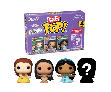Belle, Pocahontas, Jasmine and Mystery Bitty 4-Pack из мультиков Disney