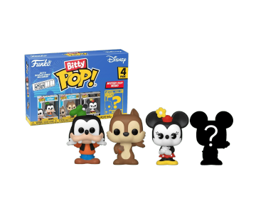 Goofy, Chip, Minnie Mouse and Mystery Bitty 4-Pack (PREORDER EarlyMay24) из мультиков Disney
