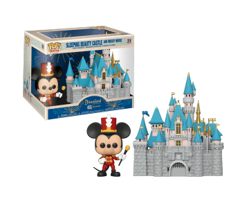 Sleeping Beauty Castle and Mickey Mouse из серии Disneyland 65th Anniversary