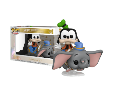 Goofy at the Dumbo The Flying Elephant Attraction Rides из серии Walt Disney World 50th 105