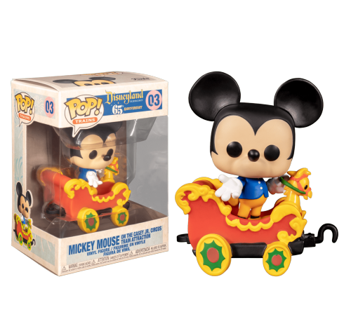 Микки Маус на Цирковом поезде Кейси Джуниор (Mickey Mouse on Casey Jr. Circus Train Attraction Trains) (preorder WALLKY) из серии в честь 65-летия Диснейленда