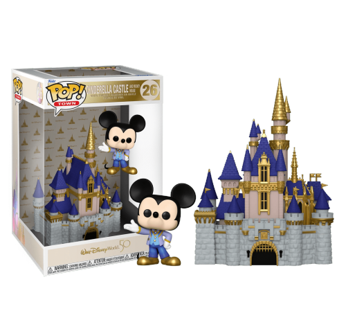 Микки Маус и Замок Золушки (Mickey Mouse with Cinderella’s Castle) (PREORDER MID July) из серии в честь 50-летия Диснейуорлда