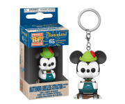 Mickey Mouse with Matterhorn Bobsleds Attraction Keychain из серии Disneyland 65th Anniversary