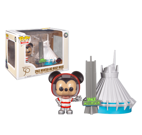 Микки Маус и аттракцион Space Mountain (Mickey Mouse with Space Mountain) (preorder WALLKY) из серии в честь 50-летия Диснейуорлда