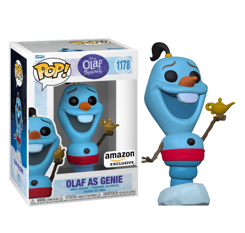 Олаф Джинни со стикером (Olaf as Genie (Эксклюзив Amazon)) из сериала Олаф Представляет (2021)