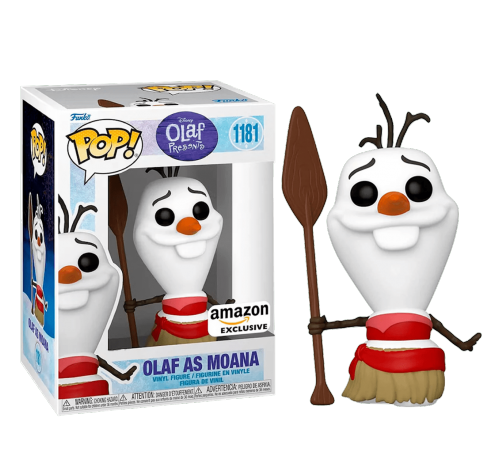 Олаф Моана со стикером (Olaf as Moana (Эксклюзив Amazon)) из сериала Олаф Представляет (2021)