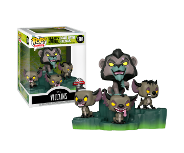 Scar with Hyenas Deluxe Diorama Disney Villains Assemble (PREORDER USR) (Эксклюзив Hot Topic) из серии Disney Villains 1204