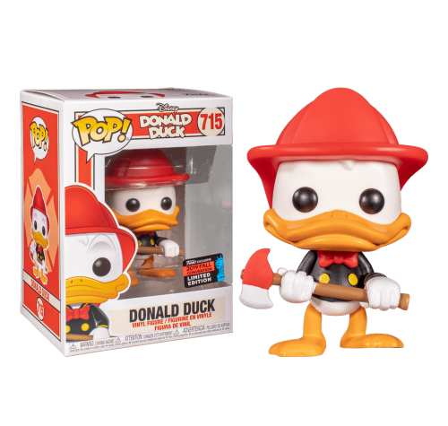 Дональд Дак начальник пожарной бригады (Donald Duck Fire Chief (Эксклюзив NYCC 2019)) из мультиков Дисней