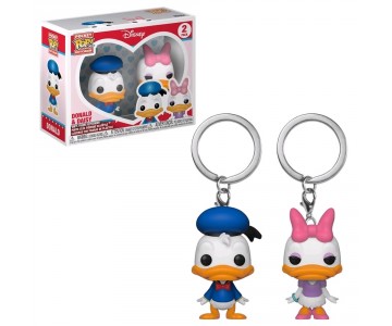 Donald and Daisy keychain 2-pack из мультиков Disney