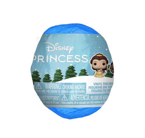 Принцессы Дисней ЗАКРЫТАЯ коробочка Мистери снежок (Disney Princess Snowball Capsule Blind Bag) из мультфильмов Дисней