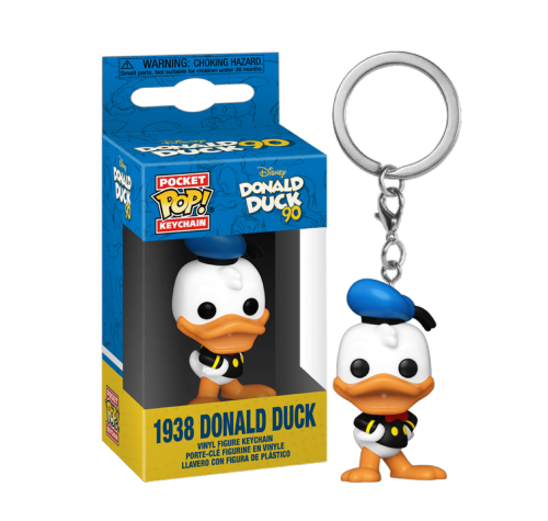 Дональд Дак 1938 брелок (Donald Duck 1938 keychain) (preorder WALLKY) из серии Дональд Дак 90 лет Дисней