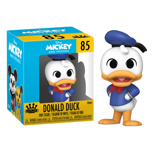 Дональд Дак мини 7 см (Donald Duck Mini Vinyl Figure 3-inch (Эксклюзив)) из мультфильмов Микки Маус и его Друзья Дисней