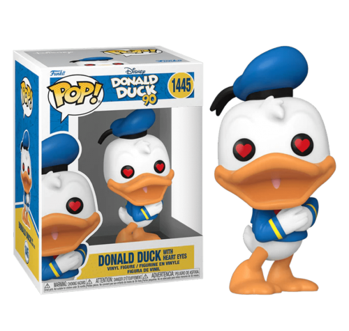 Дональд Дак глаза-сердечки (Donald Duck with Heart Eyes) (preorder WALLKY) из серии Дональд Дак 90 лет Дисней