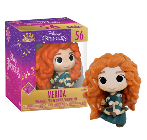 Мерида мини 7 см (Merida Disney Ultimate Princess Mini Vinyl Figure 3-inch) из мультфильма Храбрая сердцем