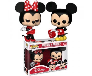 Mickey Mouse and Minnie Mouse Valentine 2-pack (Эксклюзив) из мультиков Disney