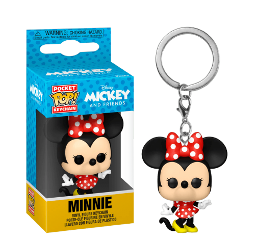 Минни Маус брелок (Minnie Mouse keychain) (preorder WALLKY) из мультсериала Микки Маус и его друзья Дисней