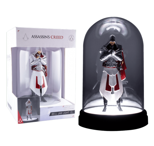 Эцио Аудиторе светильник (Ezio Auditore Bell Jar Light V2 (PREORDER RS)) из игры Кредо Ассасина