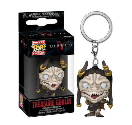 Гоблин с сокровищами брелок (Treasure Goblin keychain) (preorder EndDec24) из игры Диабло IV