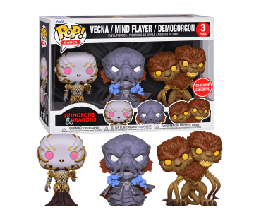 Vecna, Mind Flayer and Demogorgon 3-pack (Эксклюзив) (preorder SelectX) из игры Dungeons and Dragons