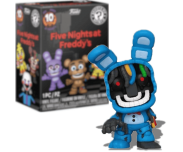 Bonnie Withered FNAF 10th Anniversary mystery minis из игры Five Nights at Freddy's