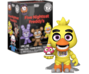Chica FNAF 10th Anniversary mystery minis из игры Five Nights at Freddy's