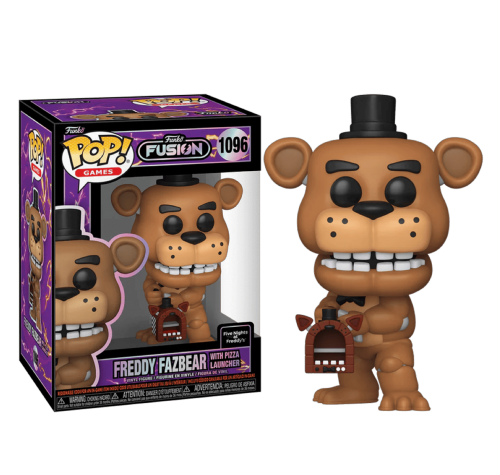 Фредди Фазбер (Freddy Fazbear with Pizza Launcher Funko Fusion) (preorder TRIKS) из игры Пять ночей с Фредди