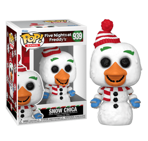 Чика снеговик (Chica Holiday Snow) (PREORDER EndSept24) из игры Пять ночей с Фредди