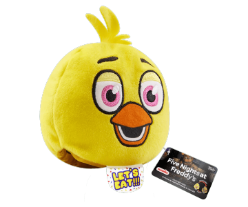 Chica Plush Reversible Heads 4-inch (PREORDER USR) из игры Five Nights at Freddy's