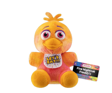 Chica Tie Dye plush 7-inch (PREORDER EndJuly24) из игры Five Nights at Freddy's