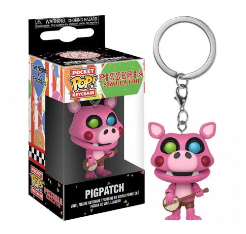 Свин-портной брелок (Pigpatch Keychain) из игры Фредди Фазбер симулятор Пиццерии