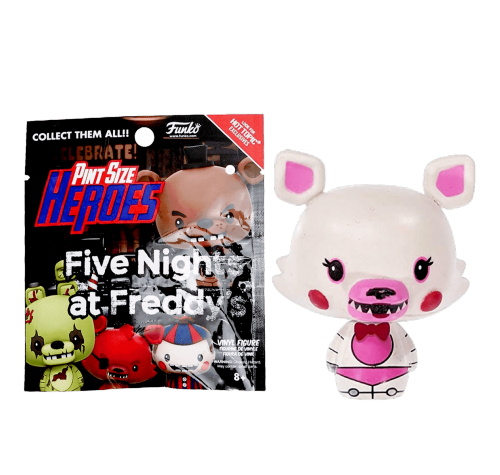 Фокси Фантайм бело-розовая пинт сайз (Funtime Foxy White and Pink pint size heroes) из игры Пять ночей с Фредди