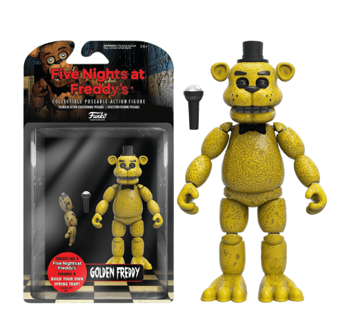 Фредди золотой (Gold Freddy Action Figure) (PREORDER USR) из игры Пять ночей с Фредди