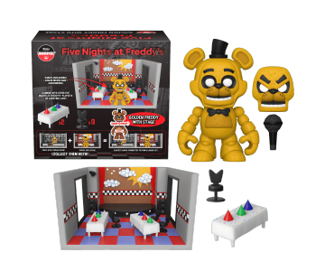 Golden Freddy With Stage SNAPS! из игры Five Nights at Freddy's