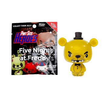 Golden Freddy pint size heroes 1/24 редкий из игры Five Nights at Freddy's FNAF