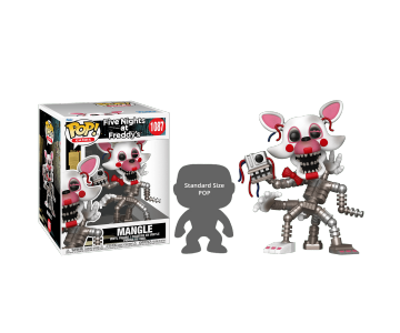 Mangle 6-inch Super Sized (PREORDER EarlyJune25) из игры Five Nights at Freddy's 1087
